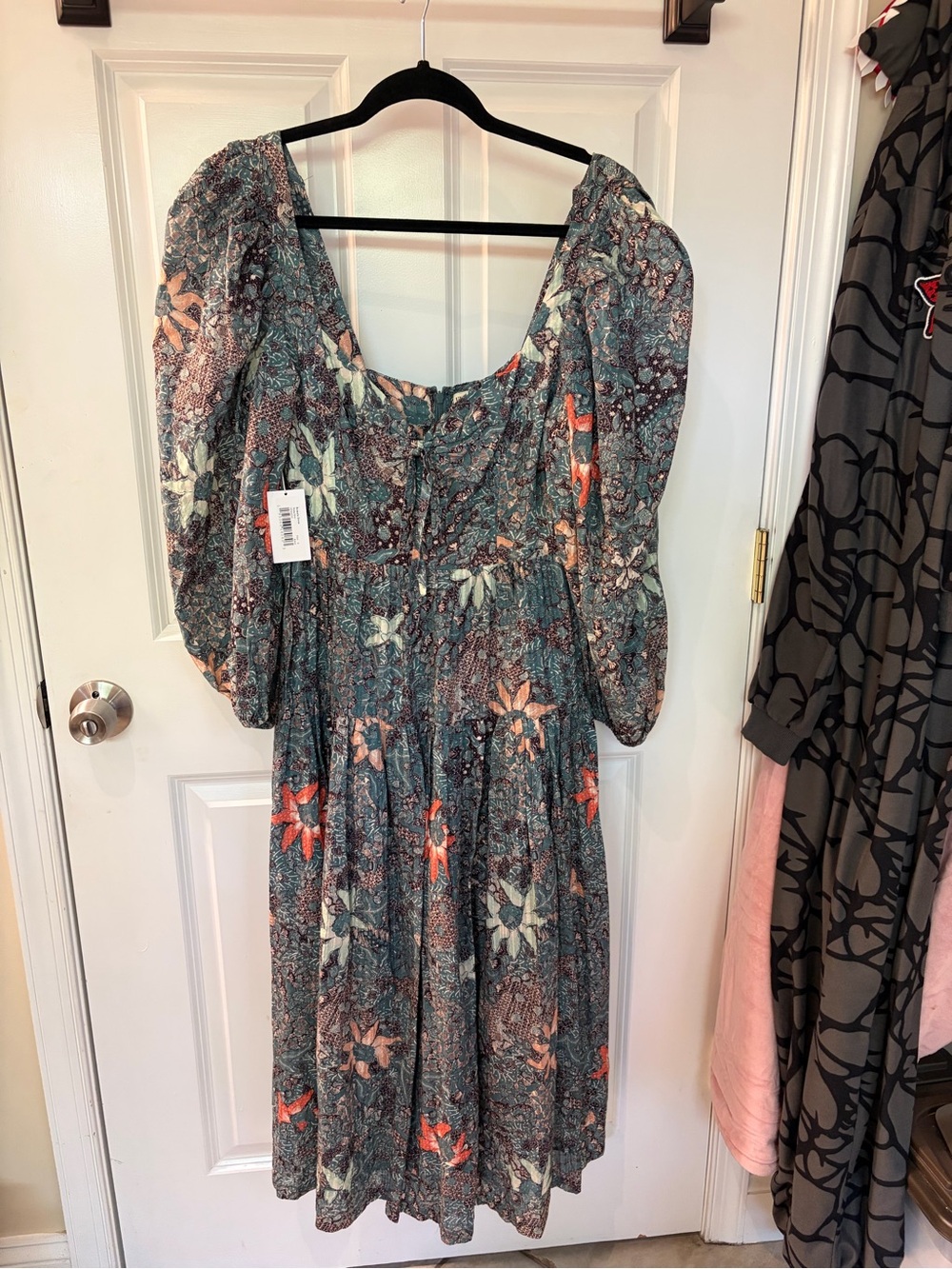 NWT Ulla Johnson Kemala Maxi Dress - Malachite